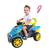 Quadriciclo Infantil Menino Menina Passeio e Pedal 2 Em 1 Com Haste Maral Colorido
