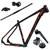 Quadro de bicicleta aro 29 Com KIT Com KIT  First Lunix Bike Preto vermelho brilho