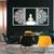 Quadro Decorativo Buddha Mandala 3mm Vazado - Mdf Branco