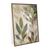 Quadro Folha Verdes Moldura Flutuante Pra Hall Grande 120x80 - Bimper Quadros Moldura Dourada