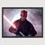 Quadro para Quarto Darth Maul Star Wars AA 45x33 A3 Preto