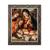 Quadro Sagrada Família 3 com moldura Marrom