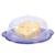 Queijeira de plástico prime para queijo com tampa colors - 20cm Roxo
