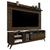 Rack c/ Painel Giga Veneto / Vivare Wood Sala Estar TV até 72 polegadas Cedro