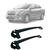 Rack De Teto Chevrolet Cobalt 2011 a 2019 Alumínio Preto C-378 Prata C-379 Projecar Preto