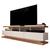 Rack Vivare 1.8 com rodizíos OFF White / Freijo TV até 72" Off white, Freijo