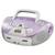 Rádio Philco 4W Rms USB CD FM MP3 PB126 Lilas