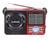 Radio Portatil 1088 Mp3 Usb Cartao Sd Pen Drive Am/fm Vermelho