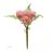 Ramalhete Protea 3 Flores 40cm Brilliance Rosa