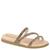 Rasteira Beira Rio Feminino Slide com Strass Pedras 8488.108 Multi camel creme