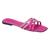 Rasteirinha Tamanco Feminino BRADHA (012-0038) Pink