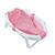 Rede De Banho Para Bebês Recém-Nascido Banheira De Suspensão Antiderrapante Universal Branca Rosa