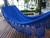 Rede De Dormir Descanso Casal De Luxo Gigante - Várias Cores Azul liso, Modelo 319