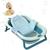 Rede redutor banheira proteção bebê apoio segurança banho Azul