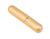 Refil De Inalador Nasal Em Alumínio Colorido Aromaterapia Oléo Essencial Dourado