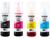 Refil de Tinta Epson EcoTank T544520-4P Preto, Ciano, Magenta e Amarelo