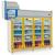 Refrigerador/Expositor "POP" Vertical Gemini GEVP 4 Portas Gelopar Azul