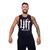 Regata Cavada Longline Fitness Academia Estampa Strong Lift Preto