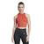 Regata Cropped Adidas Brand Love Feminina Vermelho