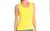 Regata Dry Fit Feminina / Academia / Esportes / Tecidos Leves / Fitness Amarelo