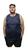 Regata DryFit Plus Size Masculina Azul