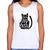 Regata Feminina Time spend with cats is never wasted - Foca na Moda Branco