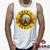 Regata Guns N Roses 100% Algodão Camiseta Regata Rock Geeko Branco mescla