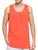 Regata Masculina Camiseta 100% Algodão Blusa Camisa Lisa Laranja