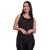 Regata Nadador Feminina Blusa Dry Academia Camiseta Camisa Treino Preto