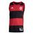 Regata NBB Flamengo Home Adidas Masculina Preto, Vermelho