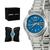 Relógio Automático Feminino Orient Prata Original Casual Prova D'água Garantia 1 ano 559WA6NH A1SX PRATA