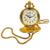 Relógio De Bolso Vintage Retrô Analógico Dourado