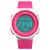 Relógio de Criança Infantil Skmei 1445 Esportivo Digital Nf Rosa