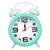 Relógio De Mesa Quarto Infantil Decorativo Alegre Rel-154 Verde