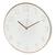 Relógio de Parede Cozinha 30cm Silencioso Modern Minimalista Branco-cobre