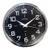 Relógio De Parede Decorativo Para Sala Cozinha Redondo 23 Cm Ponteiro Tic Tac Preto