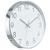 Relógio De Parede Decorativo Silencioso 30 Cm / Re-345 Prata 