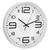 Relógio De Parede Decorativo Silencioso 30 Cm / Rel-593 Branco