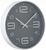 Relógio De Parede Decorativo Silencioso Quarto 25 Cm / 592 Cinza
