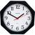 Relógio de Parede Nativo Octagonal Preto 23cm Moderno Sala Quarto Escritório Cozinha Preto