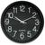 Relógio de Parede Redondo Decorativo Grande 30cm Ponteiro Silencioso Quartz Decoração para Cozinha Sala Casa ou Escritório Preto