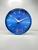 Relógio de Parede Redondo Nativo Azul
