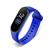Relógio De Pulso Digital Com Led Unissex Esportivo Azul