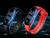 Relógio de Pulso Digital Led Esportivo Adulto/Infantil Pulseira Bracelete Silicone Feminino/Masculino Sports Colorido Vermelho