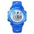  Relógio de Pulso Infantil Skmei Prova Dágua 50 Metros Esportivo Rosa Azul Preto  1451 - Azul