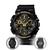 Relógio de Pulso Marca Casio G-Shock Camuflado Esportivo Prova D água 200 Metros Hora Mundial Masculino Analógico Digital Preto GA-100CF GA-100CF-1A9DR - Preto