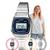 Relógio de Pulso Marca Casio Retrô Feminino Vintage Digital Mini Prata LA670WA LA670WA-2DF - Prata