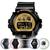 Relógio de Pulso Masculino Marca Casio G-Shock Digital Esportivo Robusto Prova Dágua 200m Preto Branco DW-6900 DW-6900CB-1DS - Preto