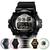 Relógio de Pulso Masculino Marca Casio G-Shock Digital Esportivo Robusto Prova Dágua 200m Preto Branco DW-6900 DW-6900NB-1DR - Preto