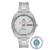 Relógio de Pulso Orient Feminino Automático Mecânico Analógico Cristais Madrepérola Prateado F49SS028L  Prata - F49SS028L S1SX
